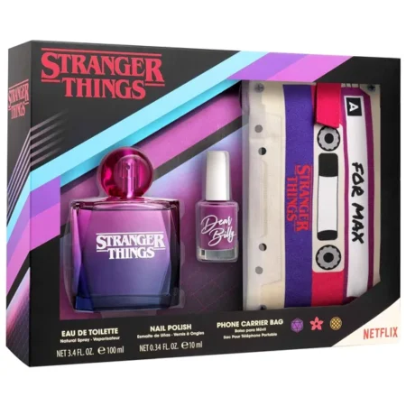 KIT NETFLIX STRANGER THINGS FEMININO 100ML