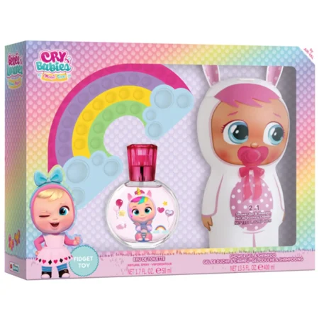 KIT CRY BABIES EDT 50ML+ SHAMPOO 400ML+ FIDGET TOY