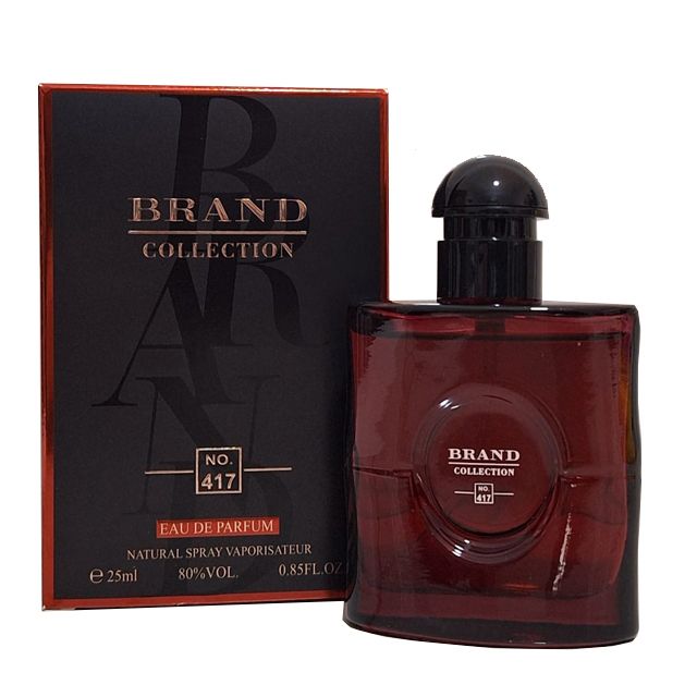 Miniatura Brand Collection 417 Ysl Black Opium Red 25ml